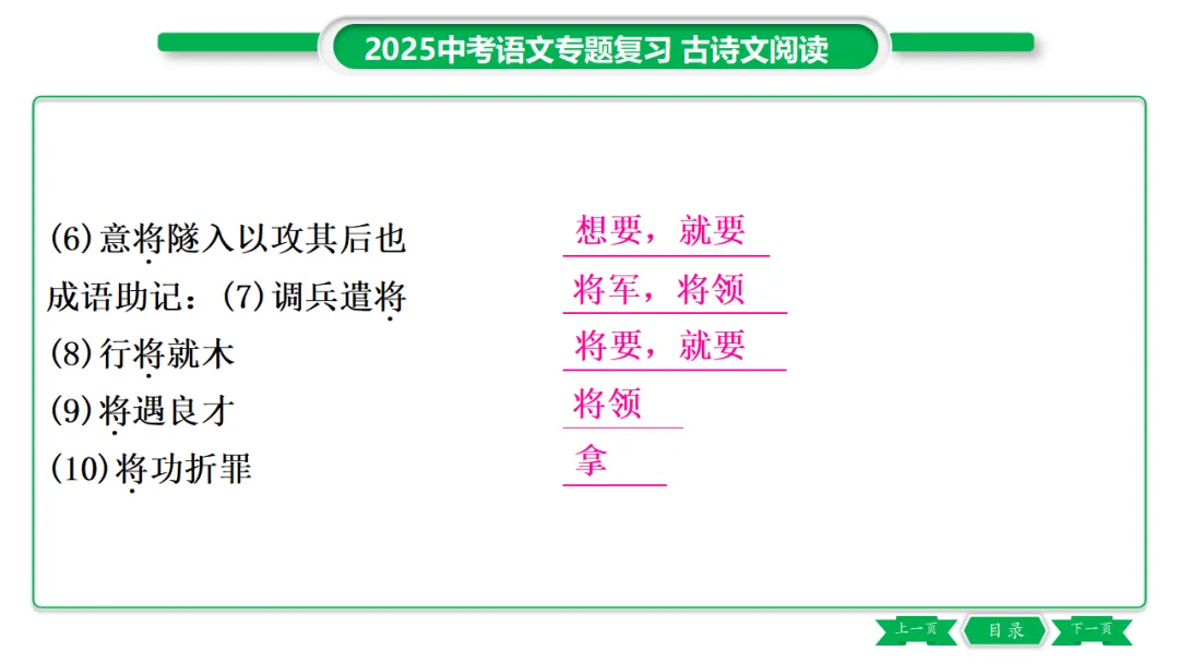 2026年中考专题复习:150个文言实词ppt 第69张