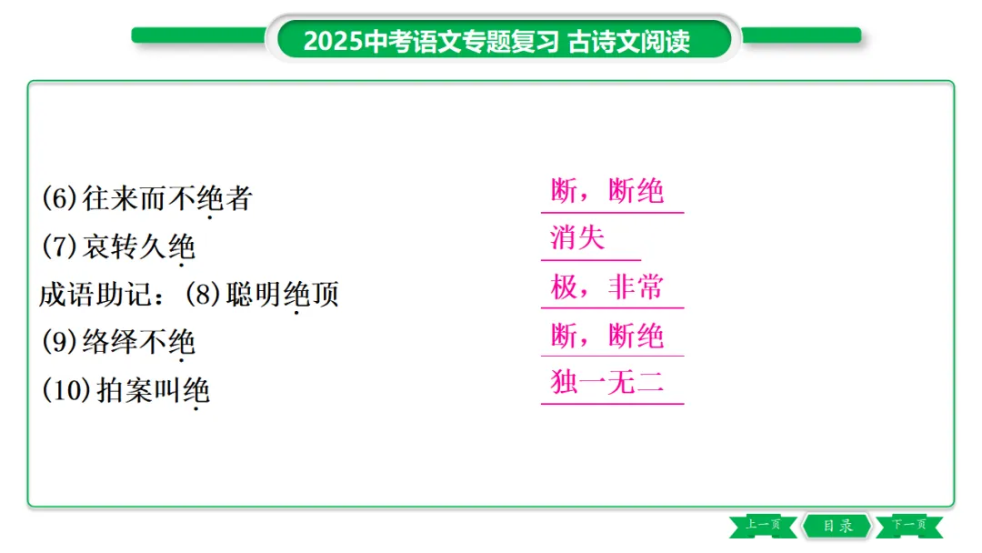 2026年中考专题复习:150个文言实词ppt 第76张