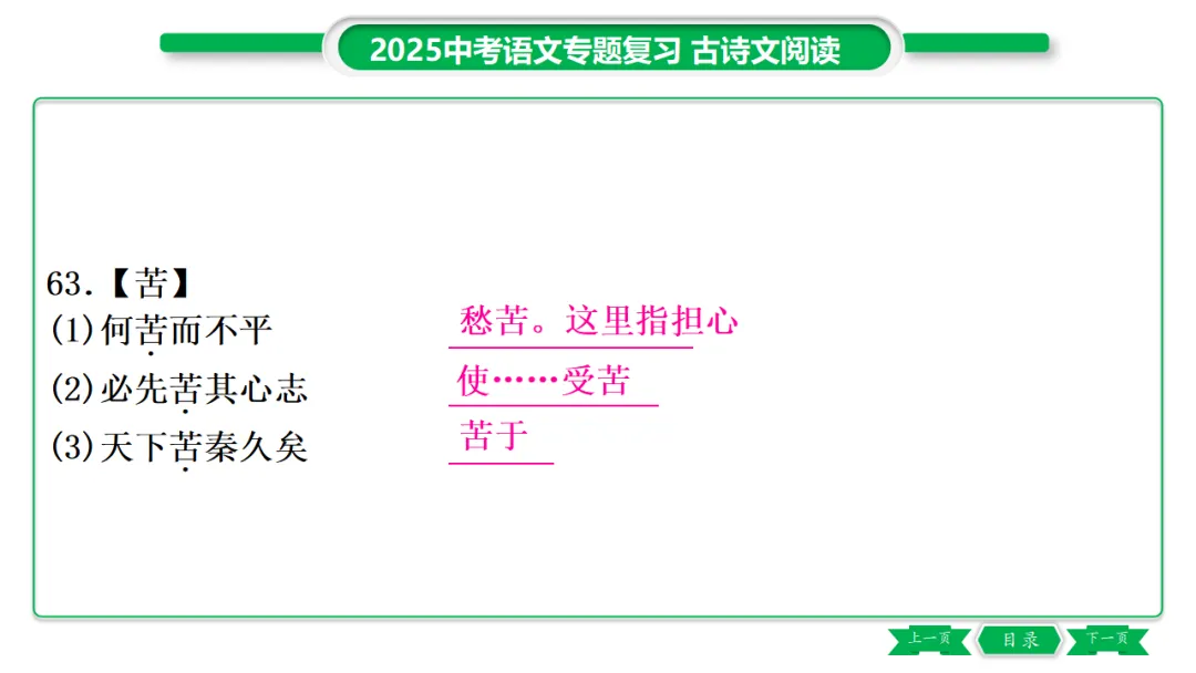 2026年中考专题复习:150个文言实词ppt 第78张