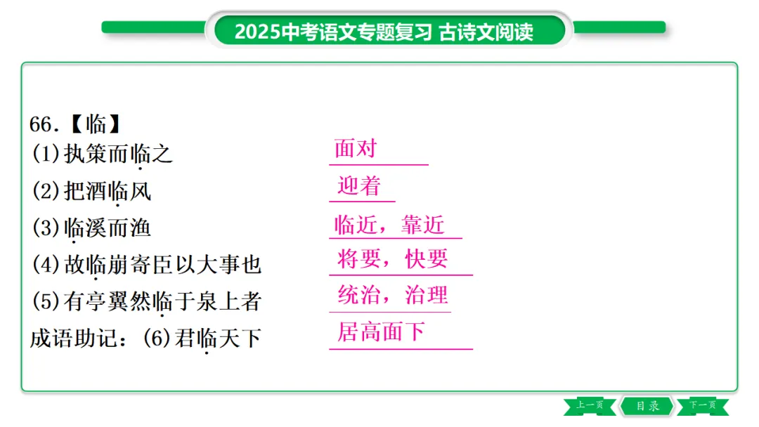 2026年中考专题复习:150个文言实词ppt 第81张