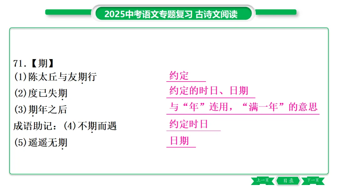 2026年中考专题复习:150个文言实词ppt 第88张