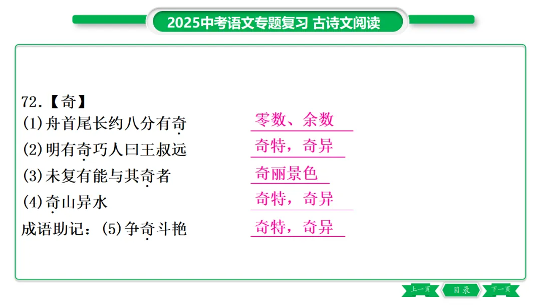 2026年中考专题复习:150个文言实词ppt 第89张