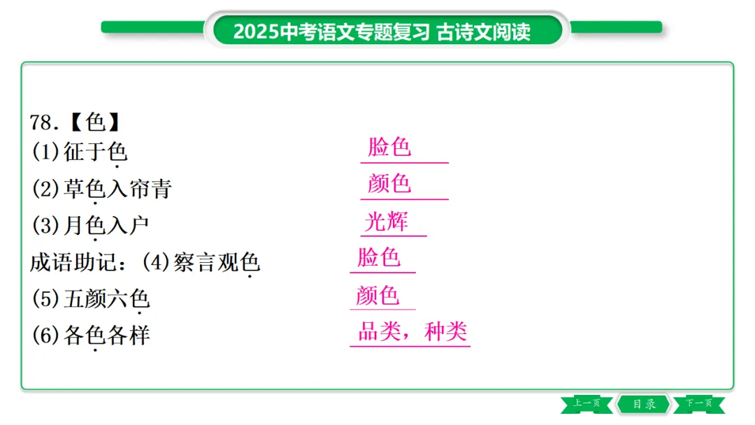 2026年中考专题复习:150个文言实词ppt 第97张