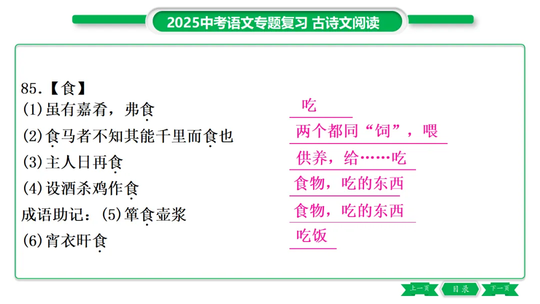 2026年中考专题复习:150个文言实词ppt 第108张