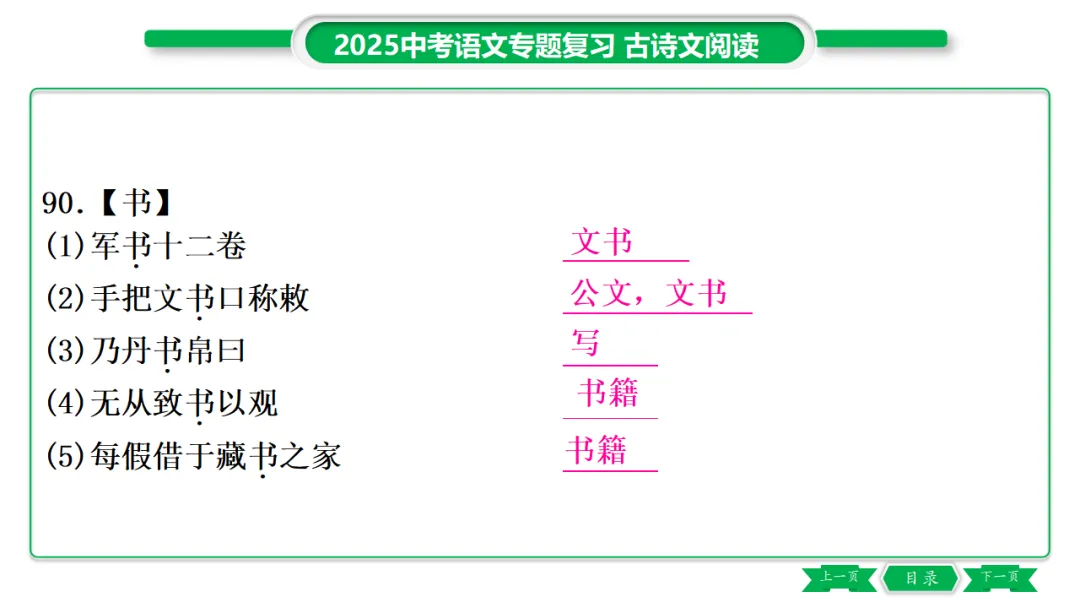 2026年中考专题复习:150个文言实词ppt 第114张