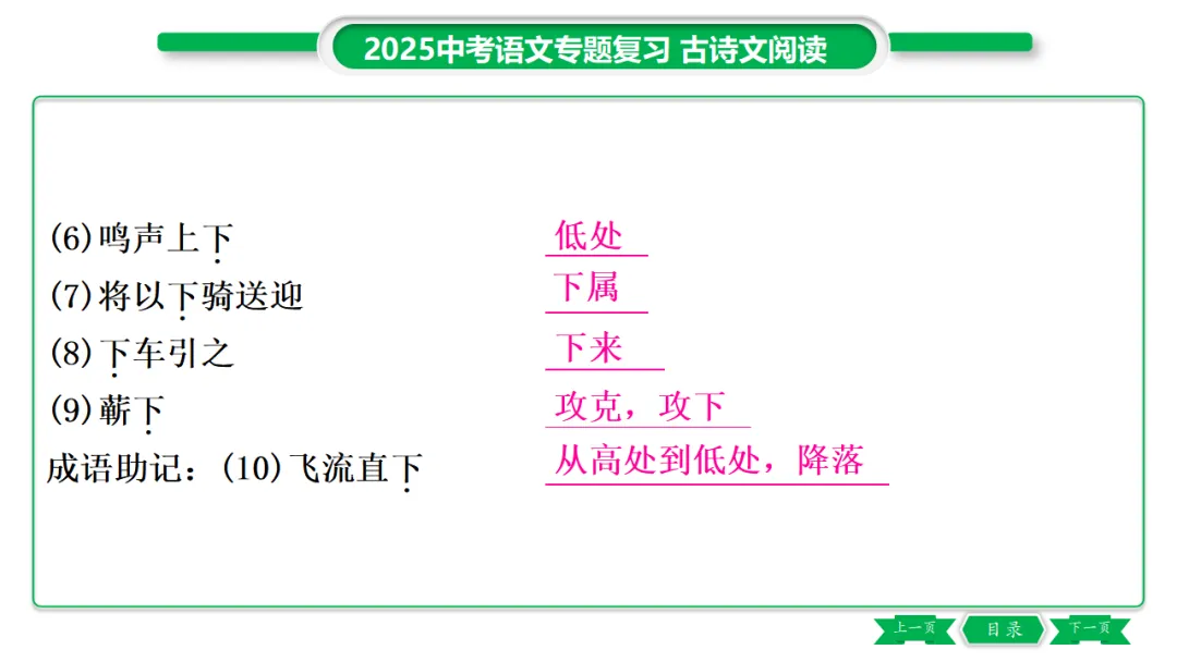 2026年中考专题复习:150个文言实词ppt 第135张
