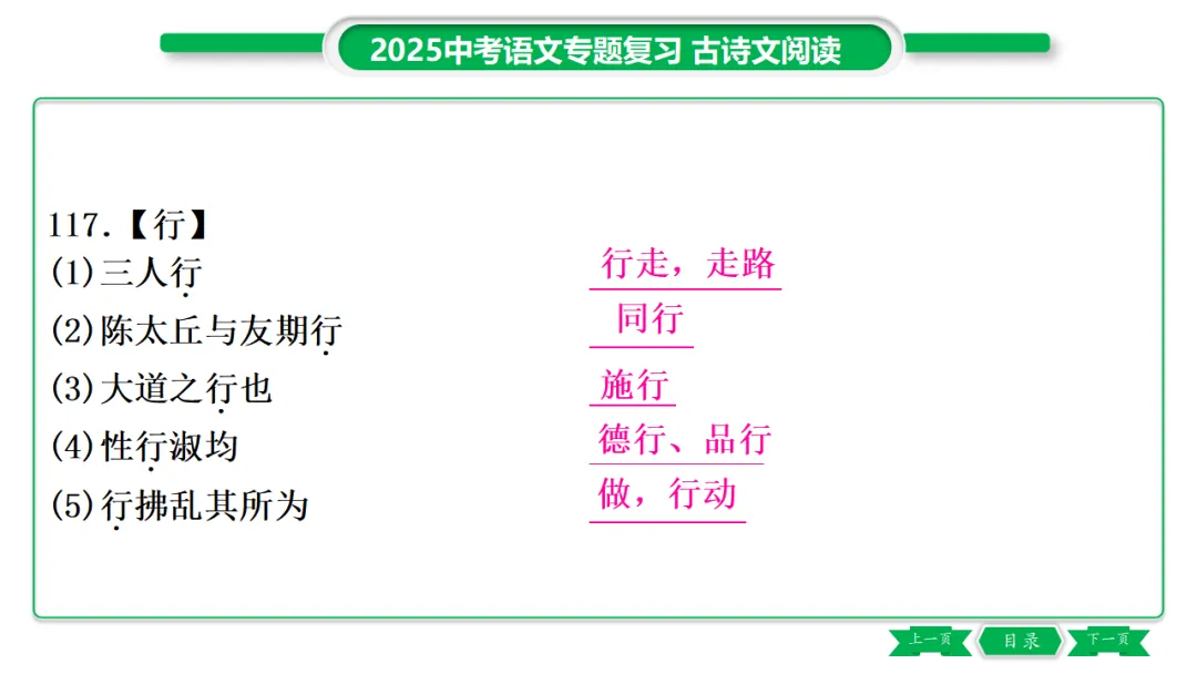 2026年中考专题复习:150个文言实词ppt 第144张