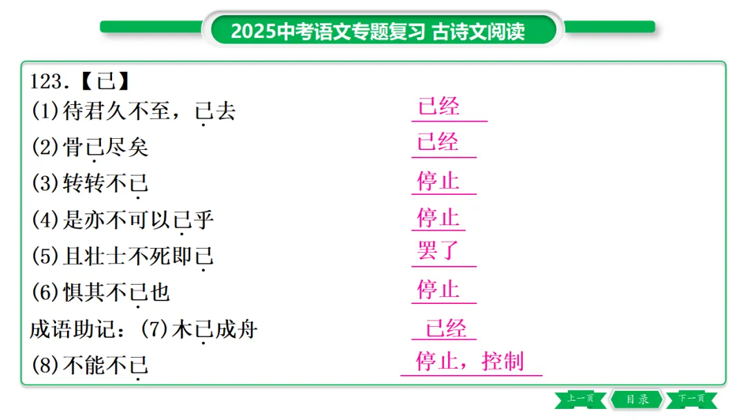 2026年中考专题复习:150个文言实词ppt 第151张