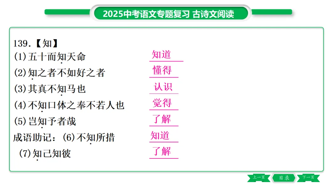 2026年中考专题复习:150个文言实词ppt 第168张