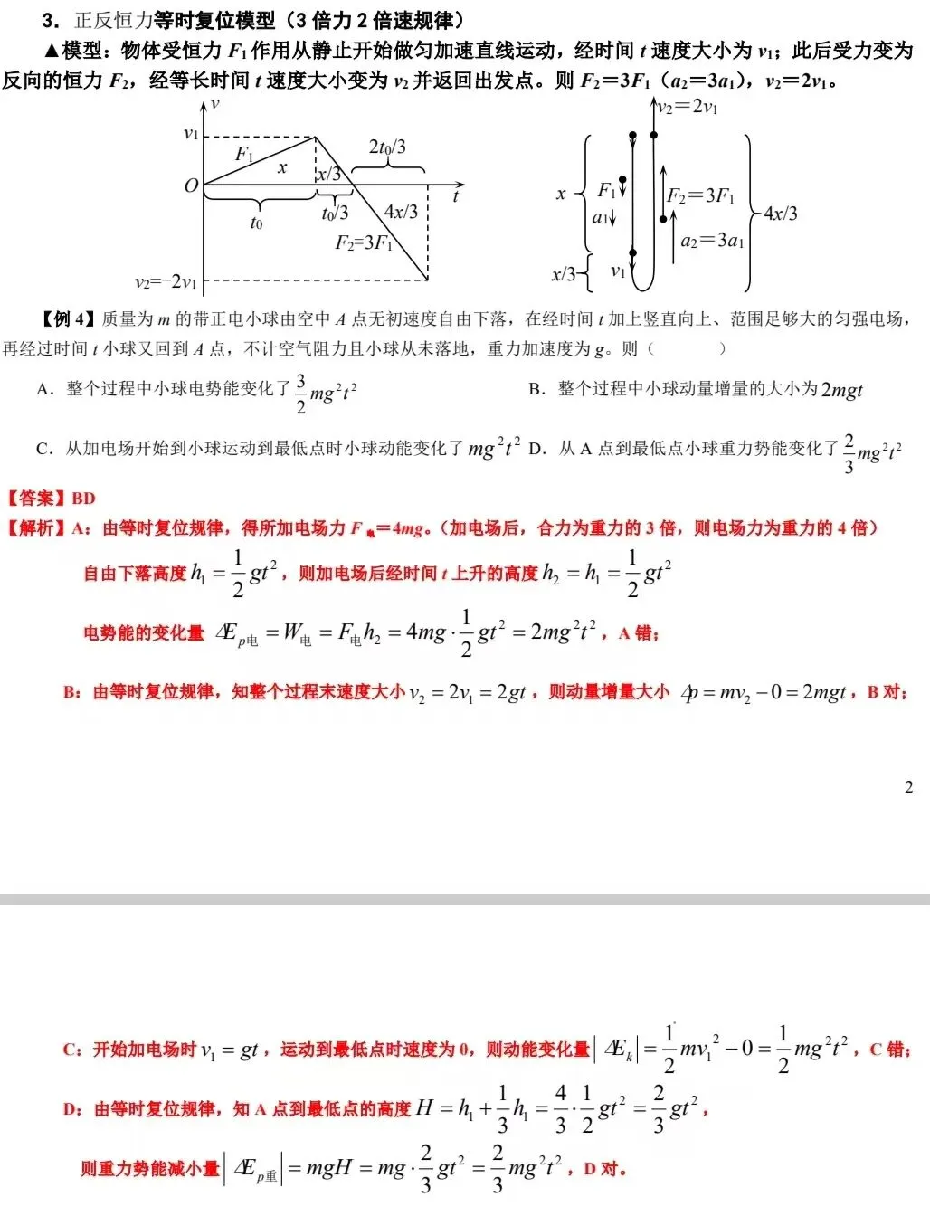 中考物理模型突破(一)|特殊模型大招,直接秒杀! 第3张