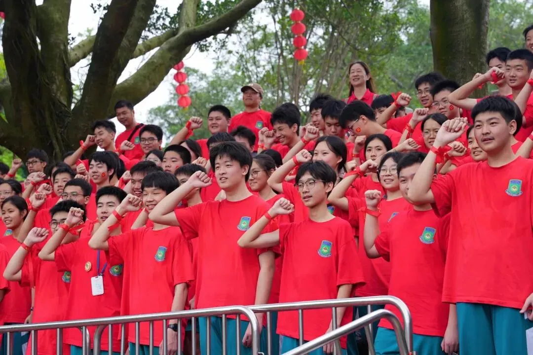 百日冲刺燃热血,东实少年战中考!初三学子中考誓师高燃现场 第26张