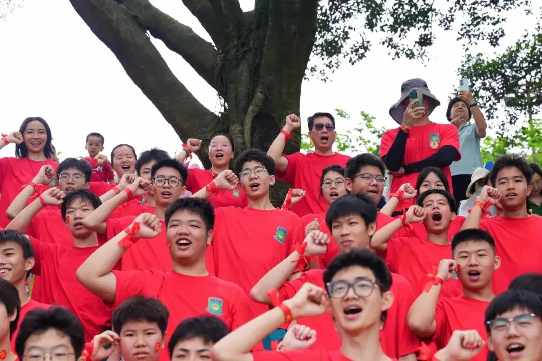 百日冲刺燃热血,东实少年战中考!初三学子中考誓师高燃现场 第28张