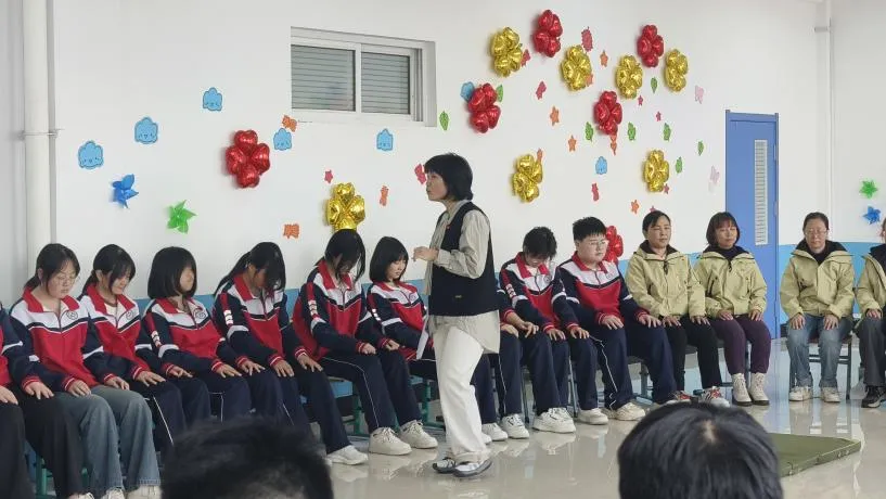 党建引领 逐梦中考 | 心有暖阳 为梦护航 财落学校九年级师生心理团建活动 第5张