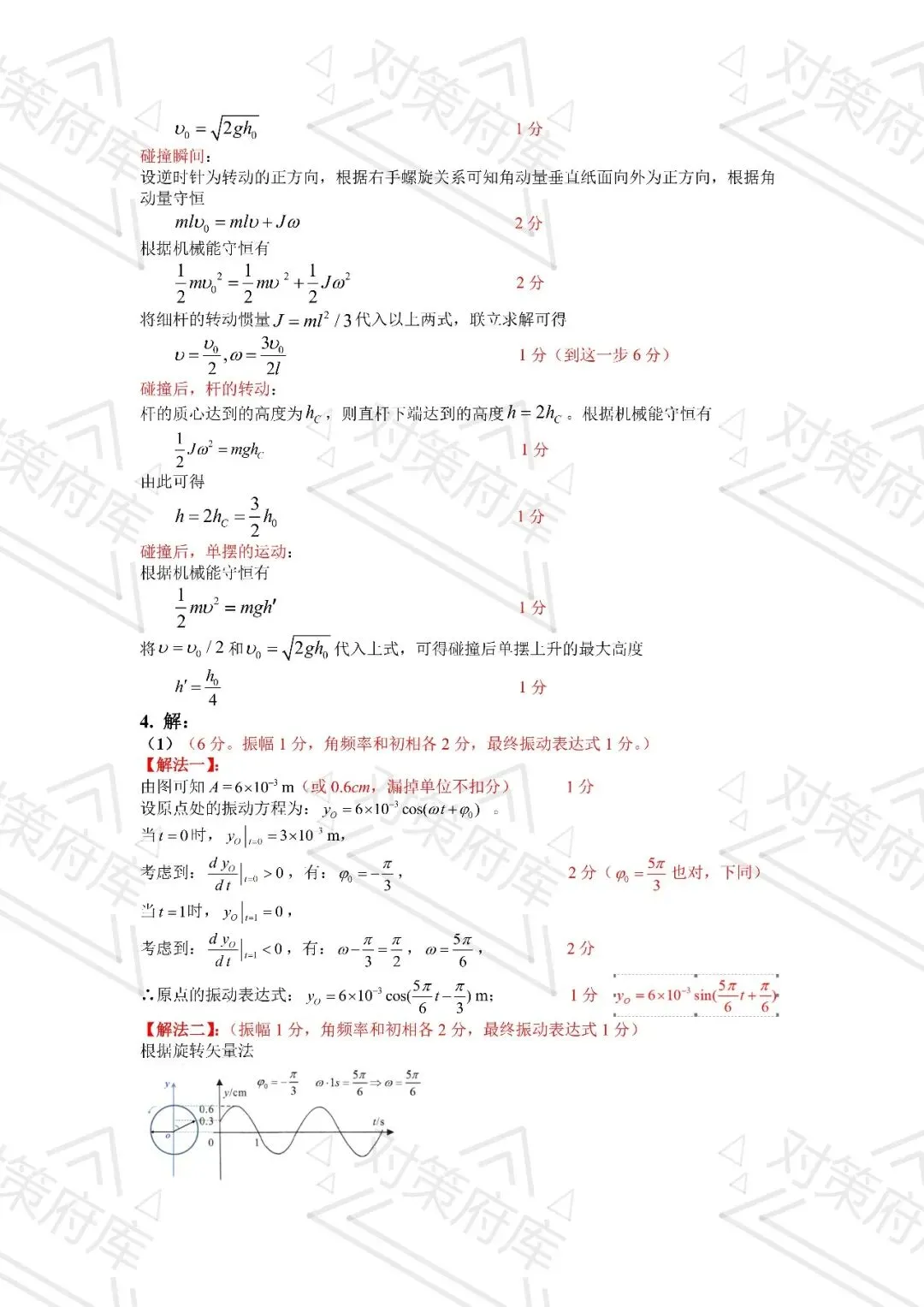 大学物理试卷2023答案 第3张