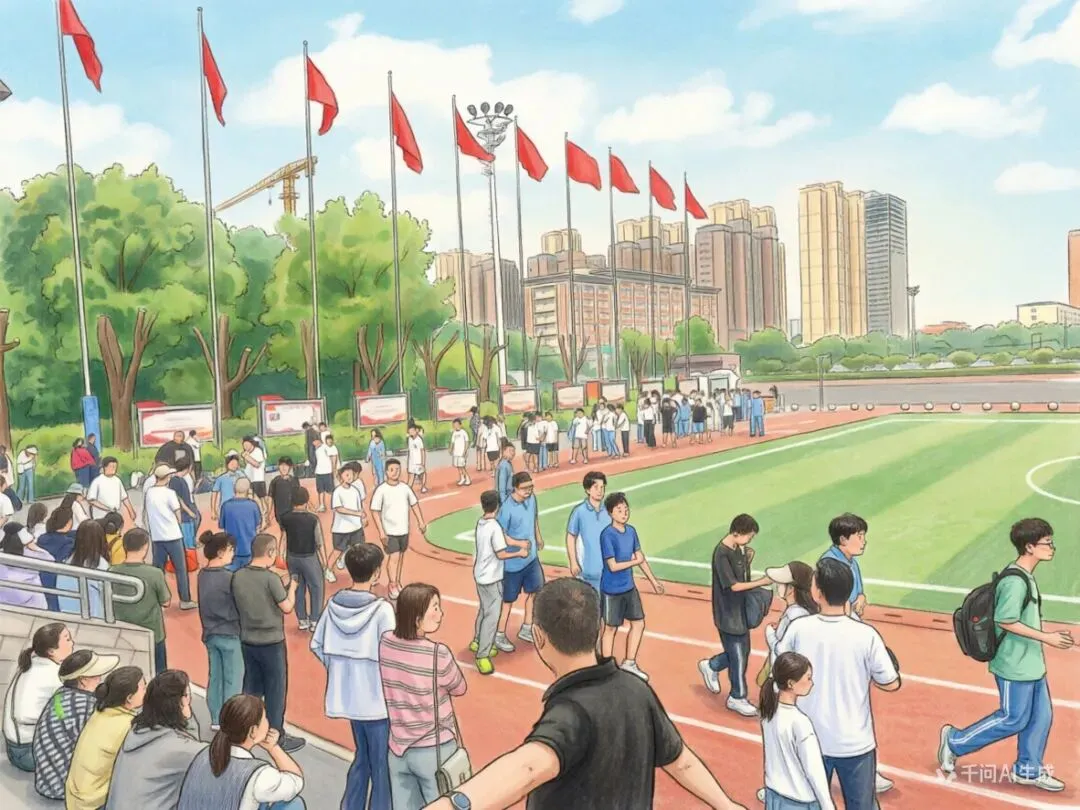 中考体考落幕:你哭着释怀的样子,我全程心疼 第1张