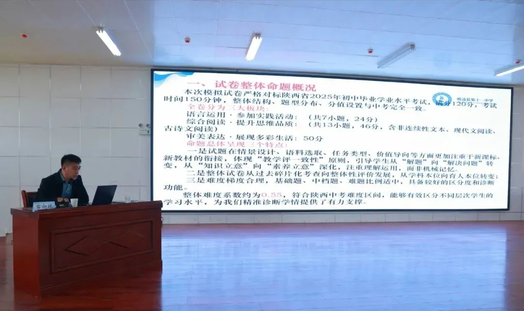 工作动态||靖边县2026年初中学业水平考试第一次模拟测试研讨会召开 第7张