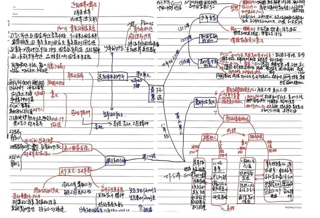 【中考】初中道德与法治核心素养框架图,冲刺2026年中考!(适用全国备考) 第5张