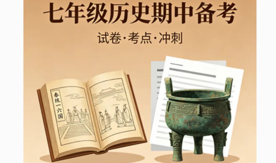 【A3试卷纸一键打印】2026学年春学期期中考试七年级历史学科(一)(二)(三)4.20印 第2张