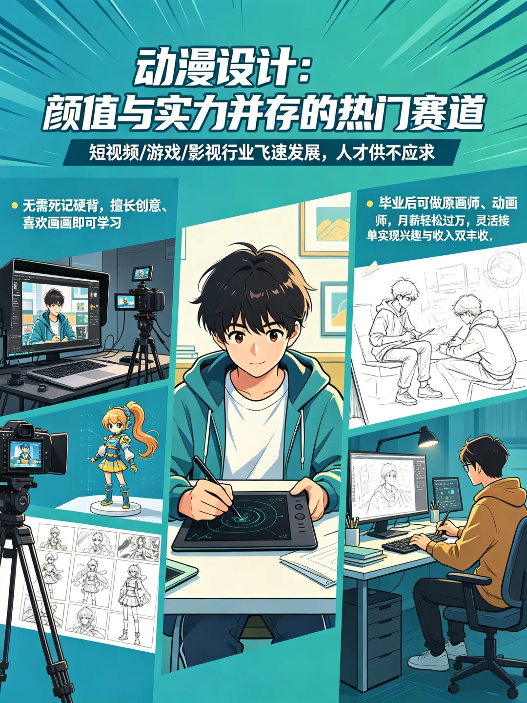 中考落榜别焦虑!这6个热门技术专业,让孩子凭手艺拿高薪、不被淘汰~ 第7张