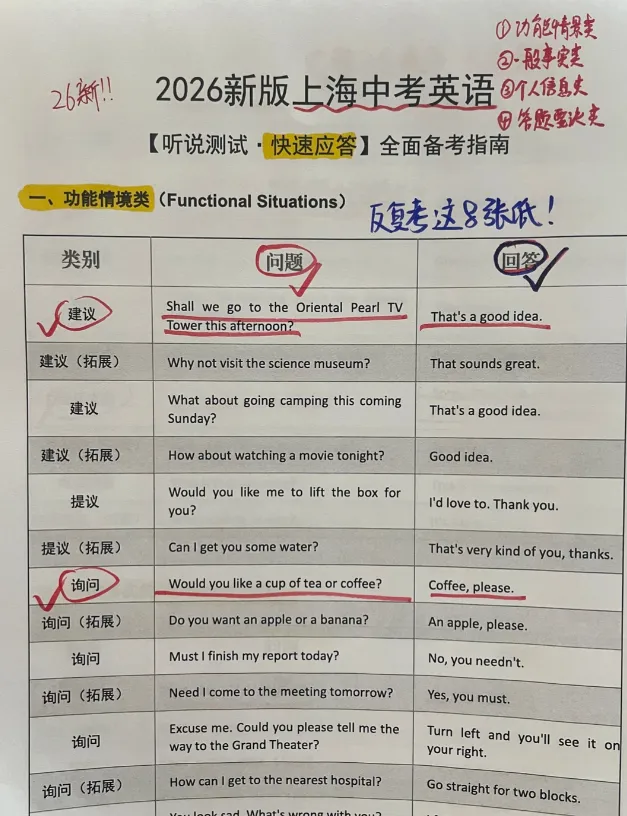 上海家长速藏!两个重要中考模拟测试周末将至,答题拿满分、避扣分实用指南 第8张