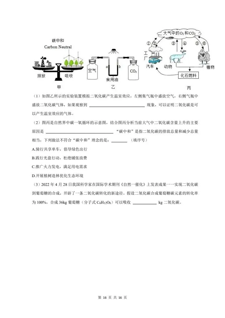 2026年新版八年级下册科学《期中考试模拟试卷》高效培优卷,附详细解析版,完整电子版可打印 第18张