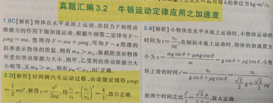 选择《高考物理真题分类汇编:1977-2024》的10个理由(3.1版)——兼谈如何学好高中物理 第6张