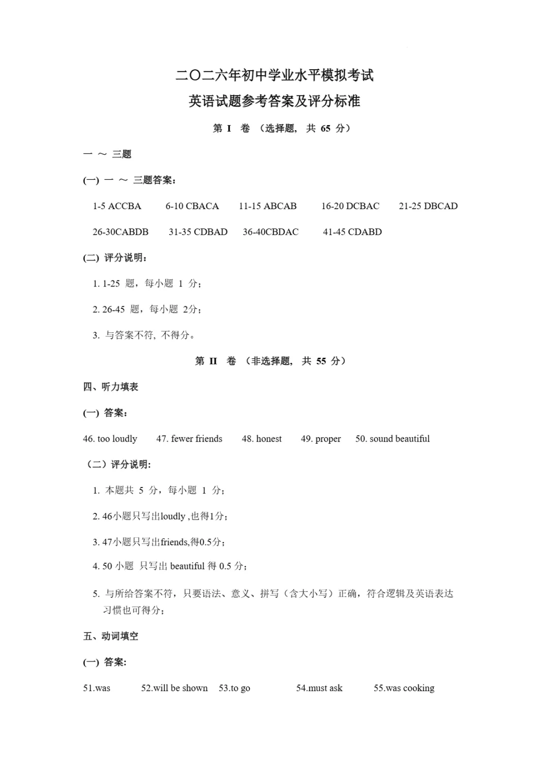 2026年山东省东营市垦利区初中学业水平模拟考试试题 第11张