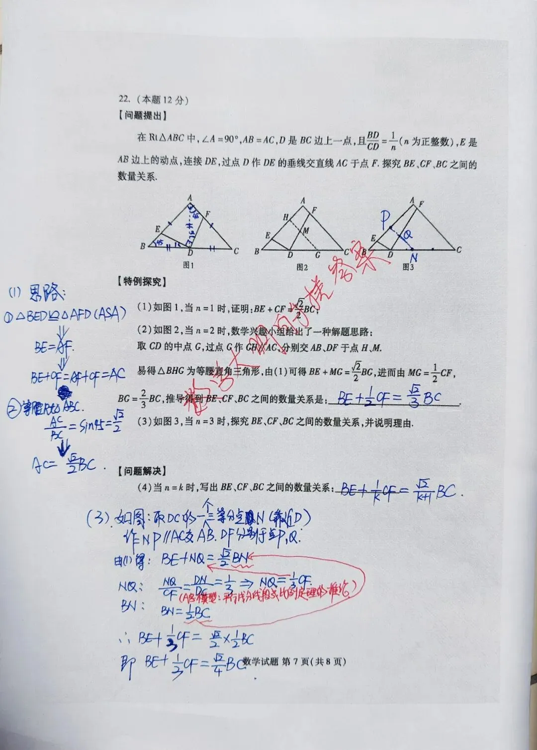 潍坊市2026年中考一模试卷 答案 第7张
