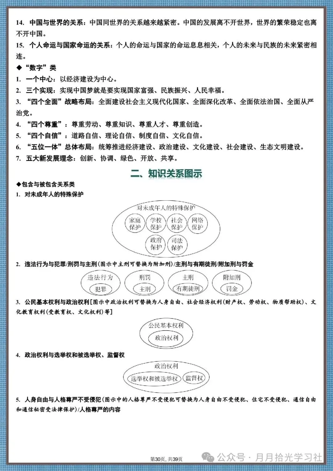 【核心必背】2026中考道法高频知识汇总 第10张