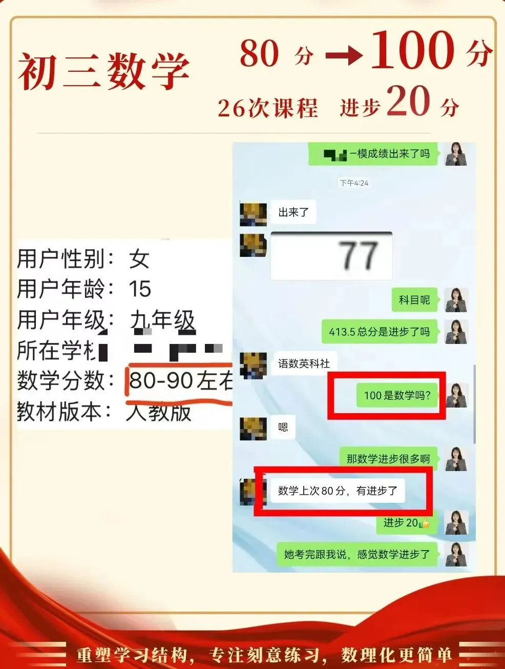中考提分案例专栏:同样是学理科,为什么他家孩子能逆风翻盘? 第9张