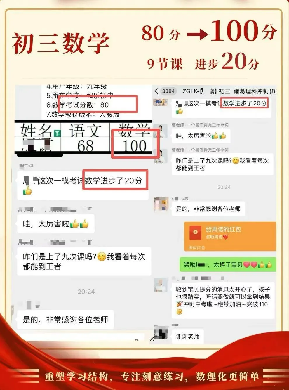 中考提分案例专栏:同样是学理科,为什么他家孩子能逆风翻盘? 第18张