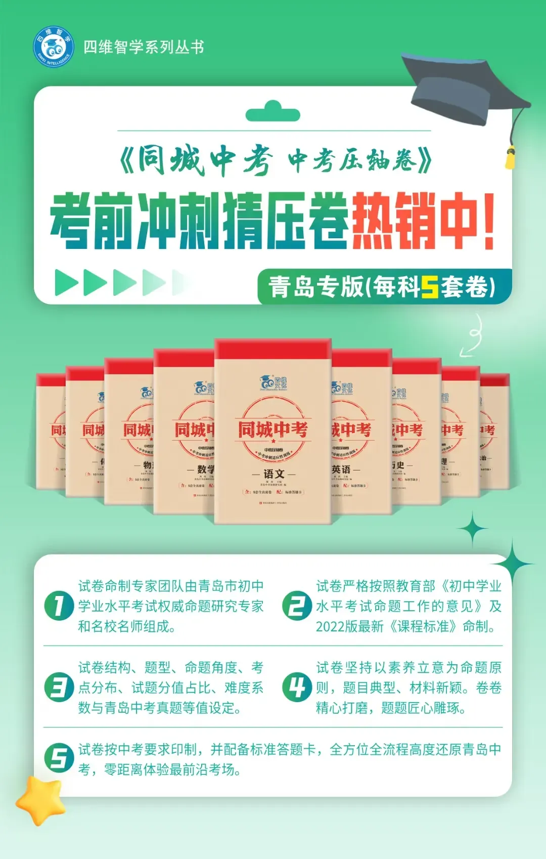 助你成功!中考压轴卷来啦! 第3张