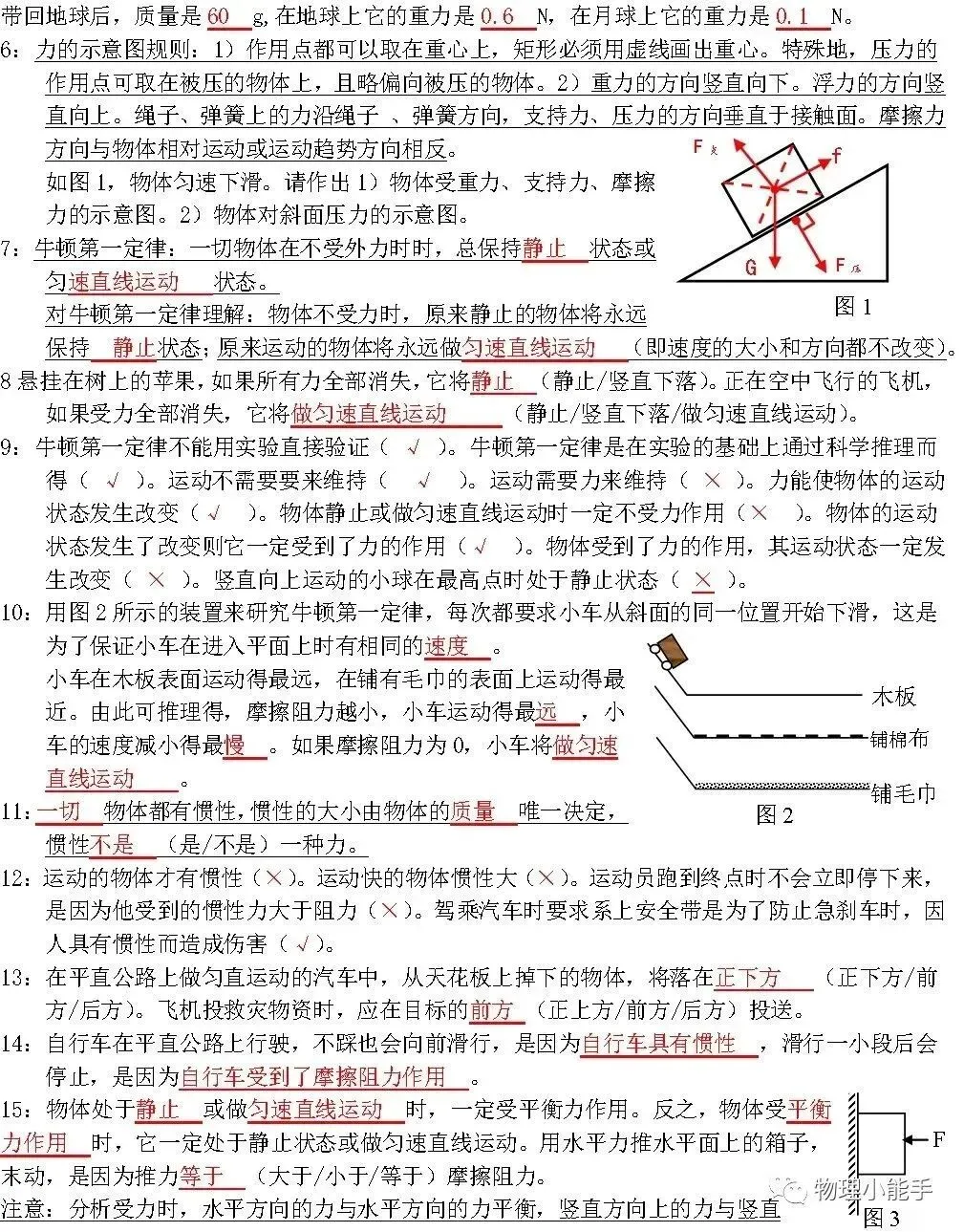 中考物理各章节知识点考点分析 第18张