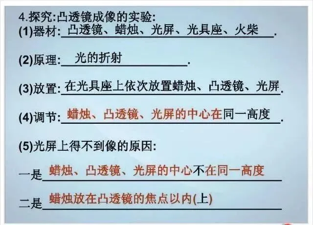 中考物理各章节知识点考点分析 第138张