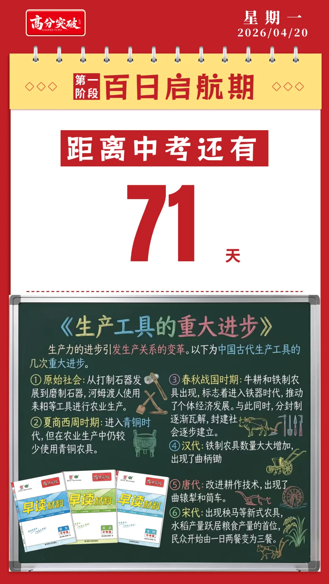 倒计时71天丨模拟考的成绩单,不是你的判决书 第1张