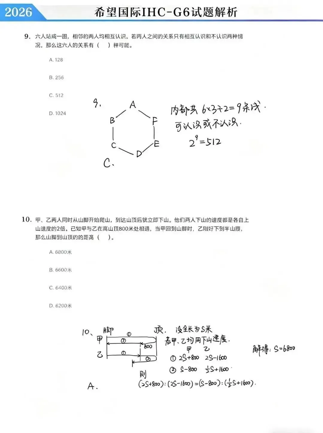 2026希望国际最新真题和详细解析! 第55张