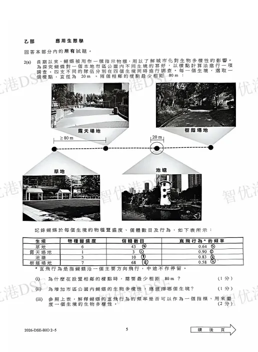 【DSE真题】2025DSE生物试卷及答案完整版来啦!今天都考的怎么样呢? 第15张