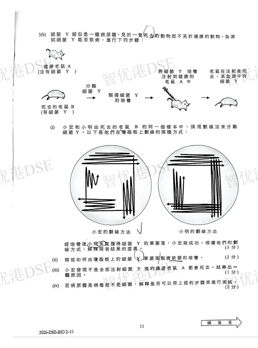 【DSE真题】2025DSE生物试卷及答案完整版来啦!今天都考的怎么样呢? 第18张