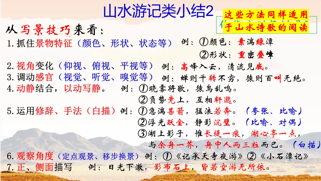 中考文言文分类复习这样上,思路很清晰 第7张