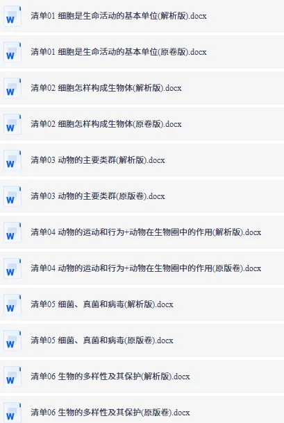 中考各科专题复习汇总 语文数学英语物理化学道法生物地理 第10张