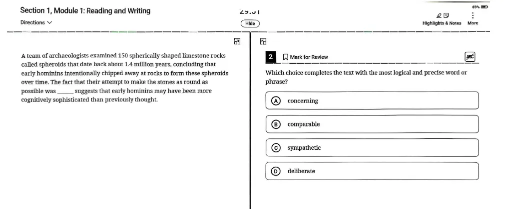 SAT历年真题免费领!2023-2026年全套合集(含26年3月最新场次) 第4张
