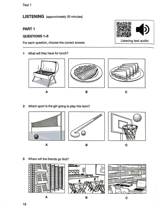 2025KET真题资料(口语+听力+阅读与写作) 第5张