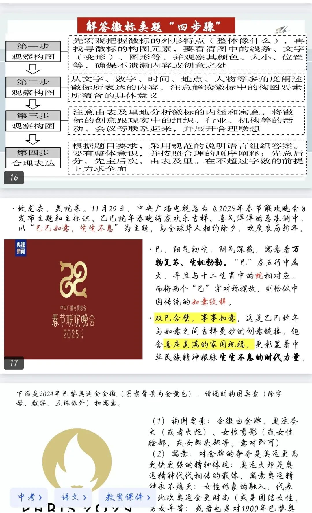 中考语文图文转换提分必看!高分技巧全汇总 第5张