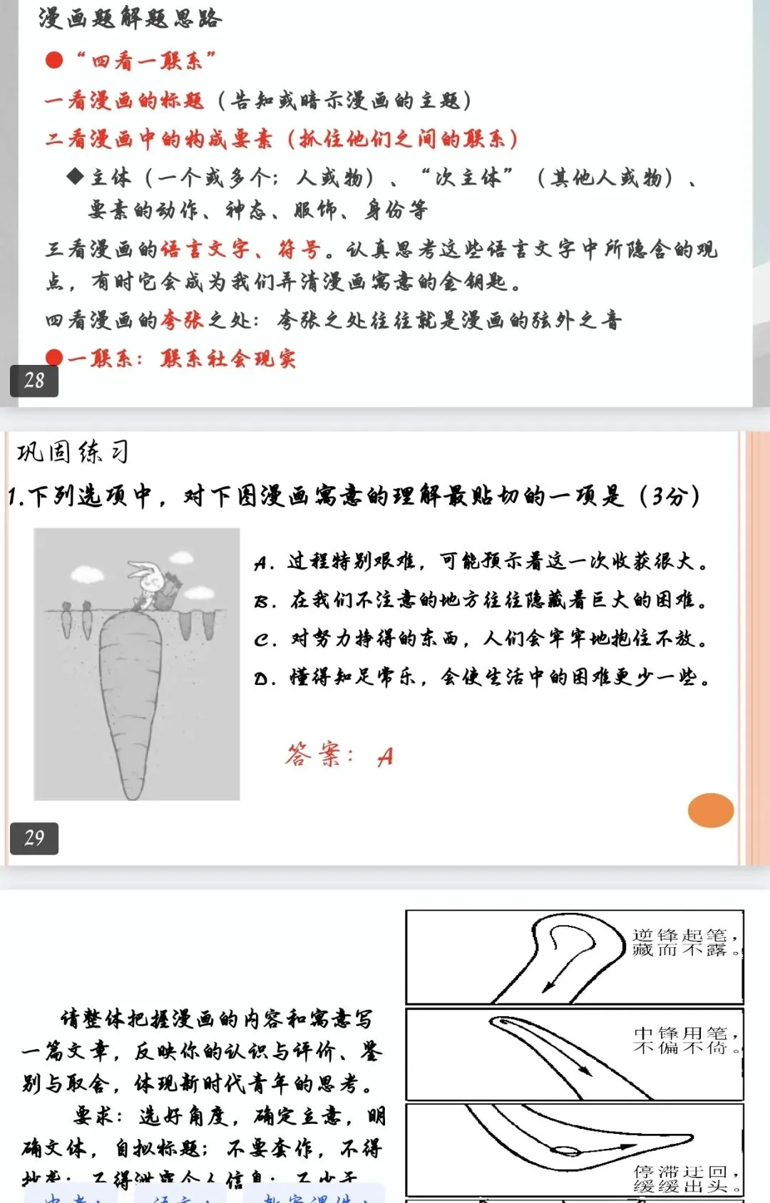 中考语文图文转换提分必看!高分技巧全汇总 第9张