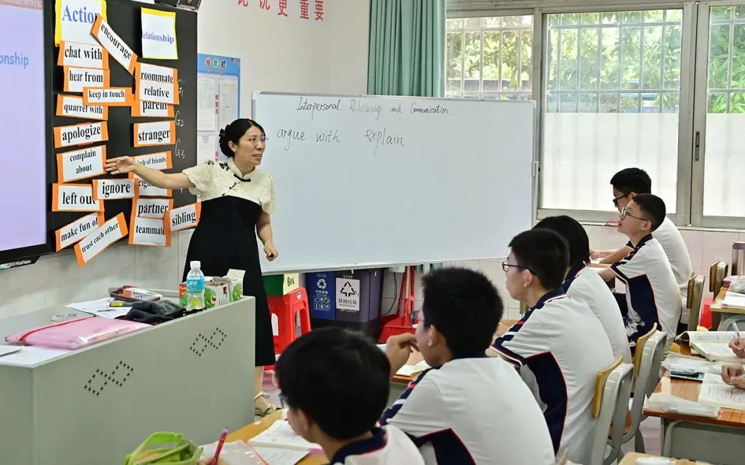 【善美儒实】聚焦中考写作 共研备考策略——区环两江初中英语教研活动在儒林实验学校举行 第4张