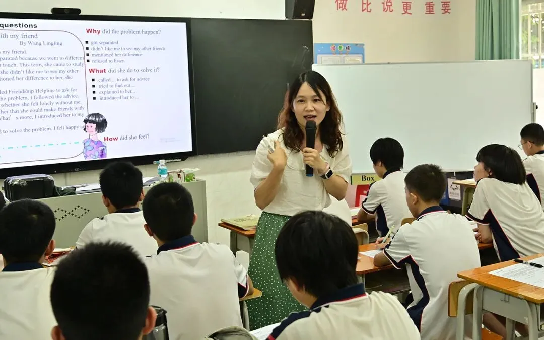 【善美儒实】聚焦中考写作 共研备考策略——区环两江初中英语教研活动在儒林实验学校举行 第7张