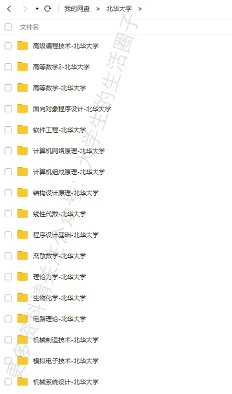北华大学期末考试多科目历年试卷真题免费领取,北华同学的专属福利来了! 第6张
