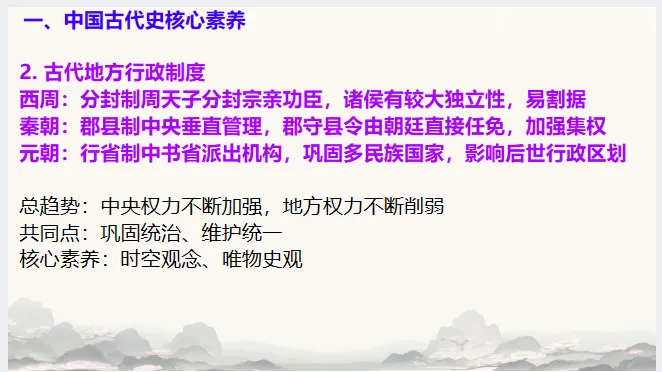 中考历史·冲刺课件【历史核心素养】 第6张