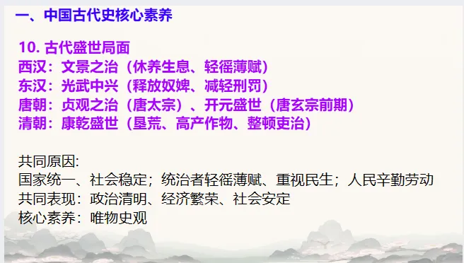中考历史·冲刺课件【历史核心素养】 第15张