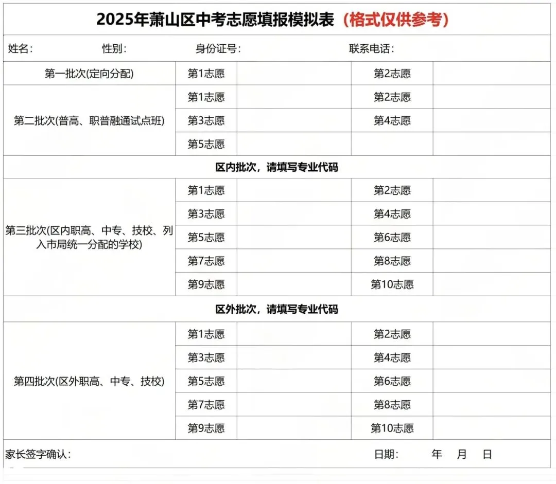 中考家长必看!杭州各区中考升学全览,志愿填报、报考条件一篇看全→ 第19张